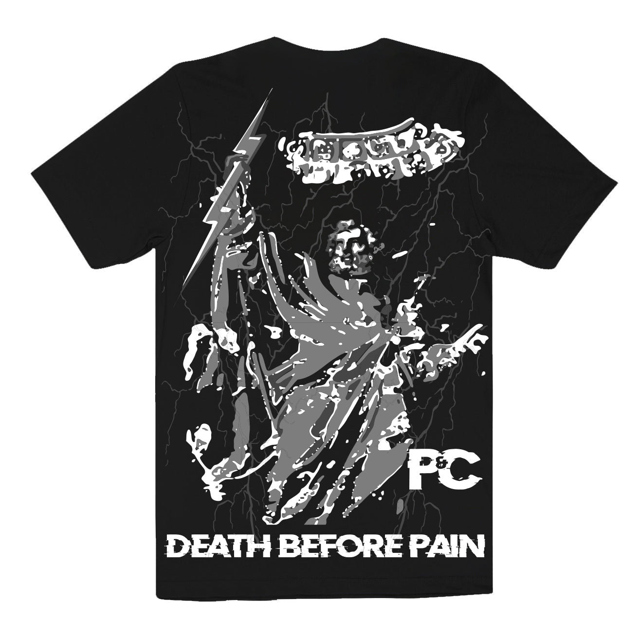 Peace & Chaos "Death Before Pain" Heavy Weight Premium-T-Shirt