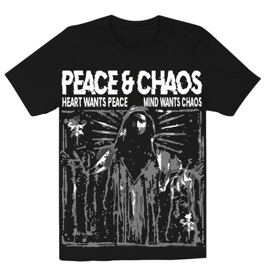 Peace & Chaos "Death Before Pain" Heavy Weight Premium-T-Shirt